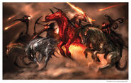 Four horsemen of the apocalypse by alexruizart-d31q429