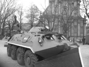 Милицейский БТР-60.