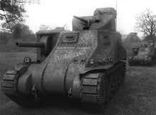 Средние танки M3 "Lee" из состава 241-й танковой бригады, лето 1943 г.