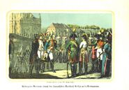 Торжественная сдача Дрездена маршалу Сен-Сиру, 1813 г.
