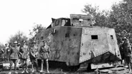 A7V №506 "Mephisto" захваченный австралийскими солдатами из 26-го батальона.