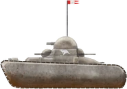 Иллюстрация танка. Автор: Вольфганг Хинце.