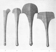 Тапитпр.png (112 КБ) Виды Фаалауталиги: 3. Длина - 62 см, 4. Длина - 62 см, длина головы - 8 см, Максимальная толщина 4,5 см, 5. Длина - 68 см, Ручка диаметром 3-4 см, 6. Длина - 57 см, длина головы - 11 см.