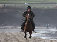 Солдат в повседневной форме.
