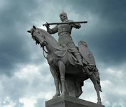 Памятник Святославу в с. Старые Петровцы, Киевская обл.