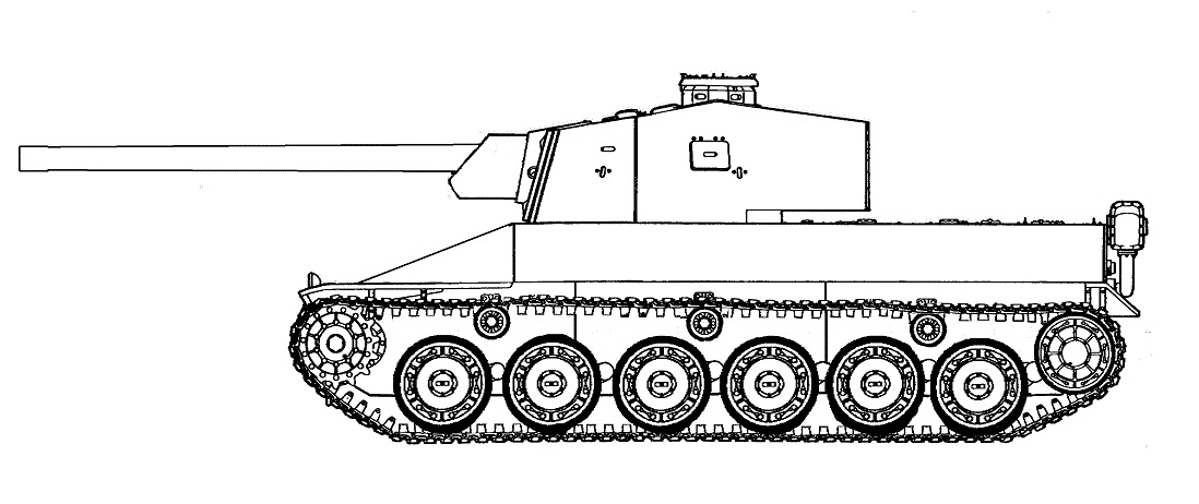 Тип 5 номер 2. Type 5 chi-RI Kai. Японский танк chi- RI сбоку. Танк чи Ри вид сбоку. Ho-RI танк спереди.