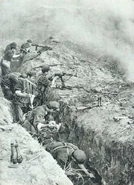 В окопах на передовой, Вьетнамо-китайская война, 1979 год.