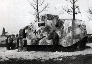 Танк 529 "Nixe II" (Leutnant Biltz), был потерян к северу от Реймса 31 мая 1918.