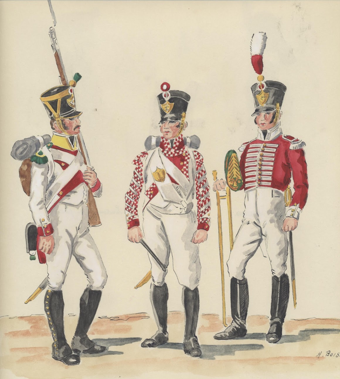 4-Й полк линейной пехоты Наполеона