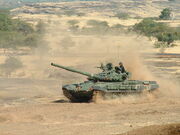 Indian T72M 'Ajeya' Main Battle Tank