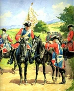 47fcce14a0.jpg (307 КБ) Мушкетёры 2-й роты ("Черные мушкетеры"), 1740 г.