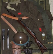 Снаряжение словацкого солдата.