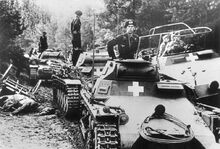 Bundesarchiv Bild 146-1976-071-36, Polen, an der Brahe, deutsche Panzer