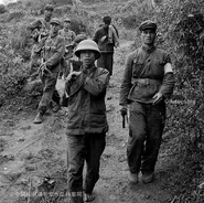 Сопровождение пленного вьетнамца, 1979 год.