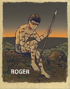 Фан-арт, изображающий Роджера — одного из самых активных Охотников.