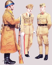 Словацкая армия: 1. Рядовой кавалерии, 1941 г.; 2. Подполковник Генерального штаба, 1941 г.; 3. Младший сержант 1-й словацкой пехотной дивизии, 1943 г.