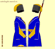 Полковая униформа Харьковского Слободского полка в 1743 - 1764 гг.