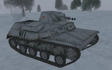 Т-40 в компьютерной военной игре «Вторая мировая»