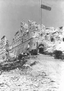 Взятое аббатство Монте-Кассино.