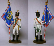 353023801c88490594ab3f0cbec2ee24.jpg (63 КБ) Оловянная миниатюра. Младший лейтенант-знаменосец 5-го линейного полка.