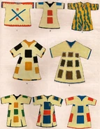 Различные виды джиббе.