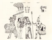 Слево-направо: ,  помогает одеть  знамя, .