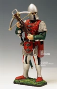 Venetian infantryman in armour, toy soldier in armour. Venice, late 15th century.jpg (269 КБ) Венецианский арбалетчик, конец XV века.