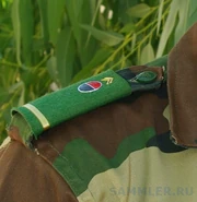 Погон лейтенанта инженерных частей нового образца.