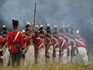 В Бородинском сражении, 1812 год.