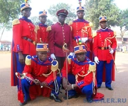 Почётный караул ЦАР.