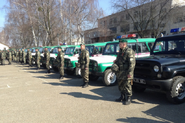 Перед отправлением на восток Украины, 14 марта 2014 г.