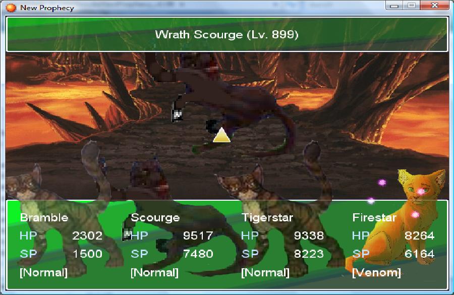 Wrath Scourge, Warrior Cats, the Game Wiki