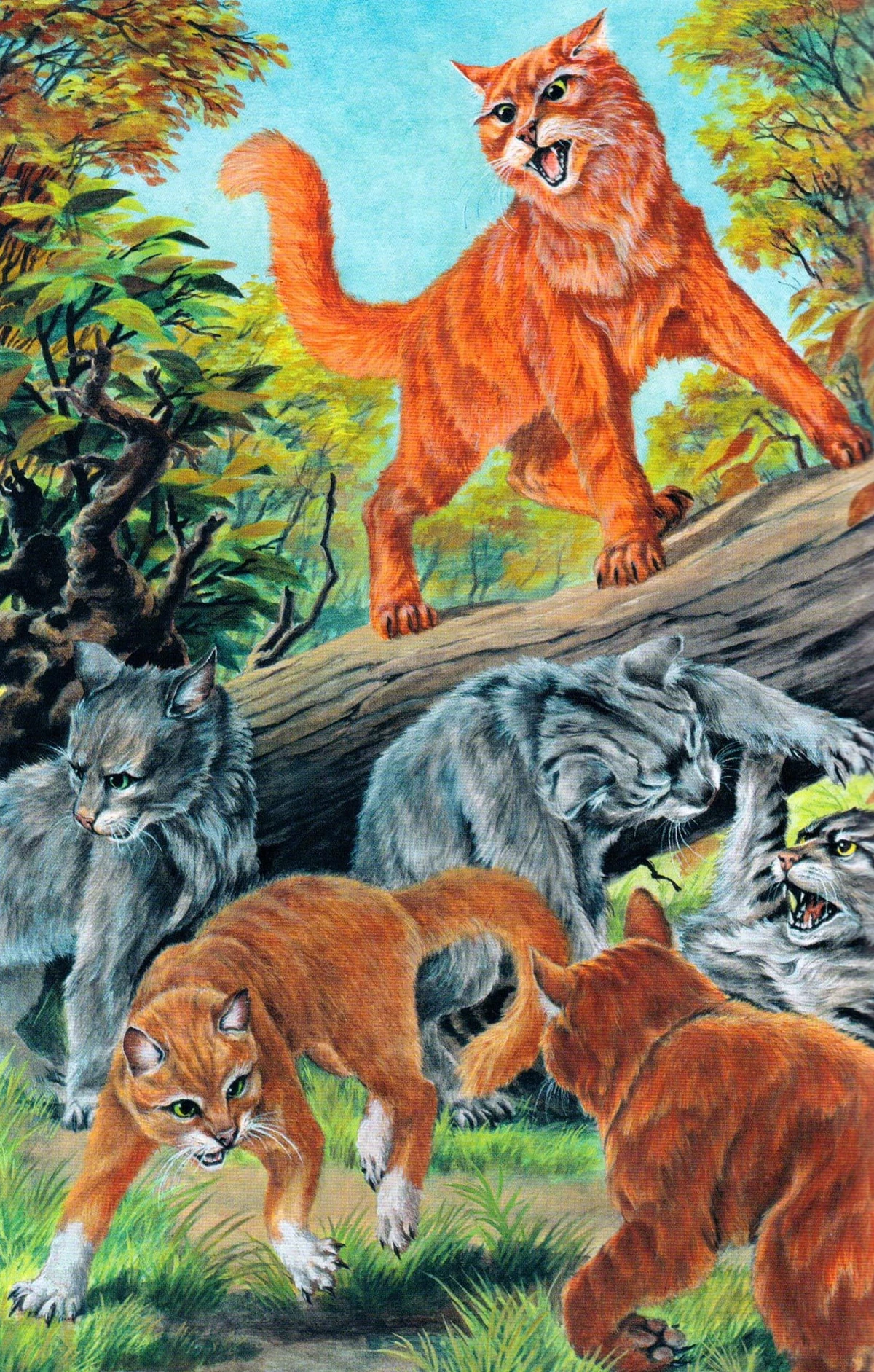 Восход луны/Безымянные персонажи | Коты-воители вики | Fandom