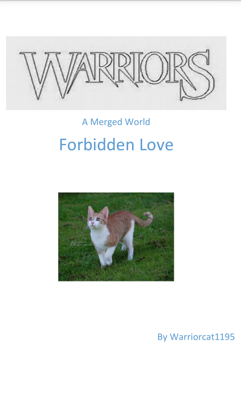 Forbidden Love Warriors Fan Fiction Area Wikia Fandom