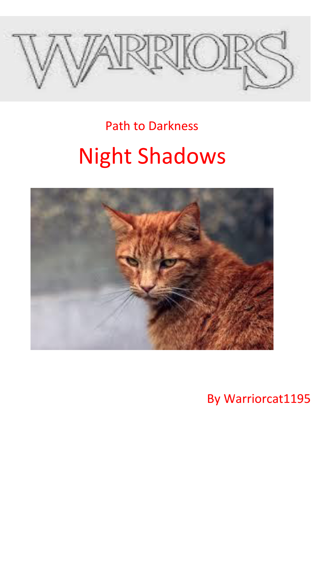 Night Shadow Warriors Fan Fiction Area Wikia Fandom