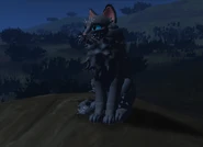 Bluestar recreated in Warrior Cats: Ultimate Edition by EaglesOfAdrestia