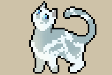 Pixel icons part 1 by splashamantha  Warrior cat, Warrior cats, Drawings