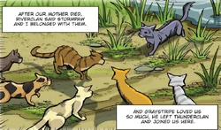 Graystripe joins RiverClan.