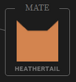 Heathertail's icon on the Warriors website