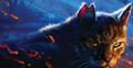 Tigerstar on the reprinted cover of Fire and Ice