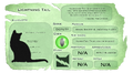 Lightning Tail's Warriors website fact sheet for Dawn of the Clans