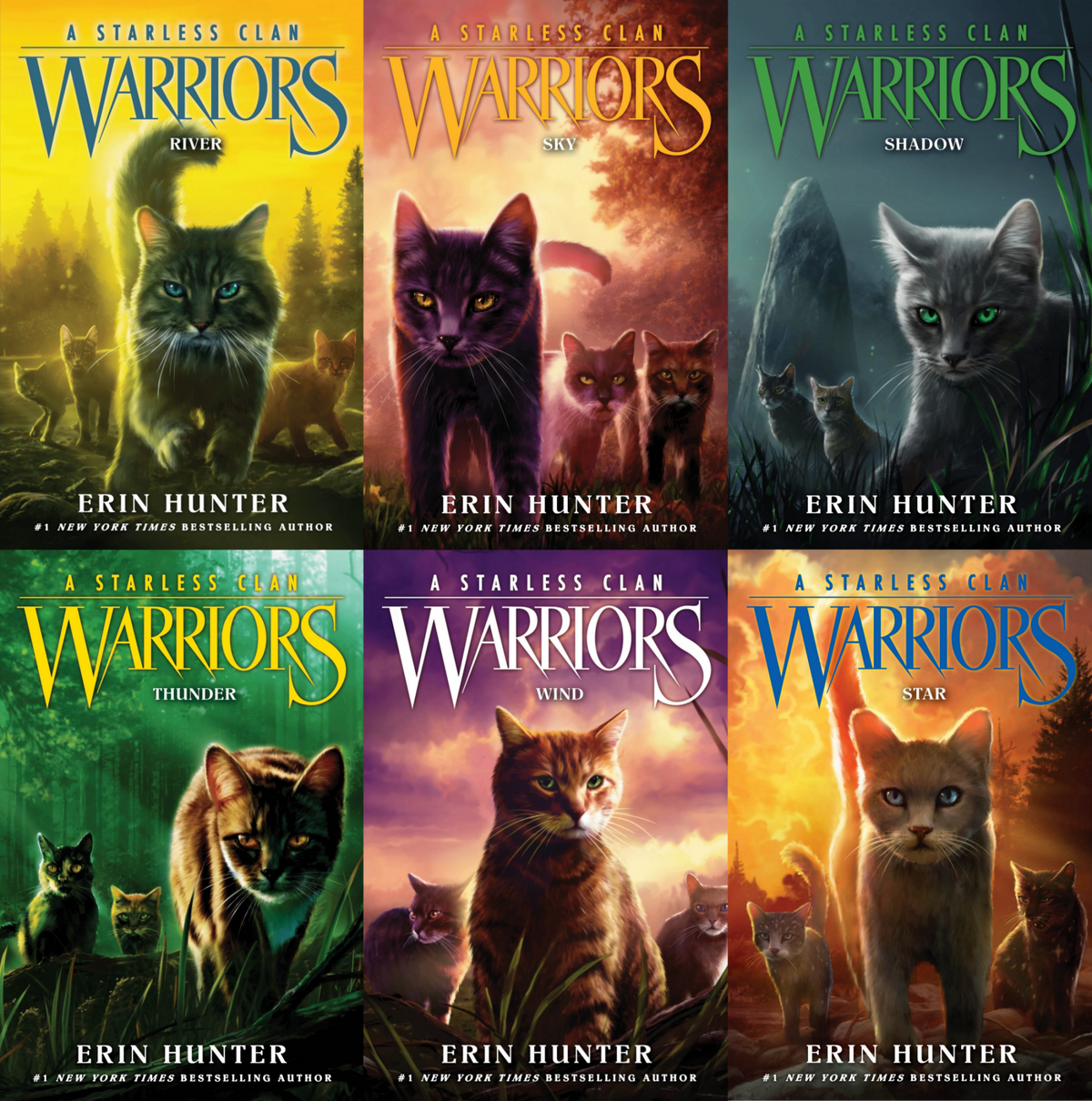 Warriors: A Starless Clan #2: Sky - by Erin Hunter (Hardcover)