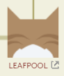 Leafpool's icon on the Warriors family tree