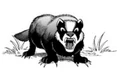Badger in the Fever Dreams Warriors Adventure Game