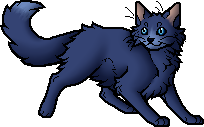 21421 - safe, artist:biohazardia, bluestar (warrior cats), firestar (warrior  cats), lionheart (warrior cats), cat, feline, mammal, feral, warrior cats,  beanbrows, blue eyes, blue fur, cheek fluff, chest fluff, collar, ear  fluff, female