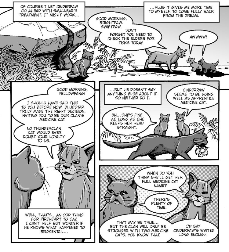 midnight  Warrior cats comics, Warrior cats, Warrior cat