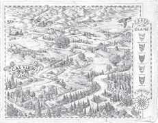 The forest territories map image