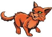 Firefern, Leafstar's daughter, attempted to help treat the sick cats but soon perish from the illness herself