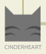 Cinderheart's icon on the Warriors family tree