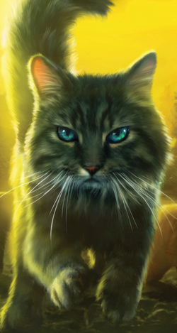 Mistyreed as a warrior cat